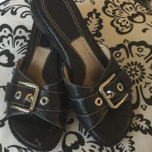 NATURALIZER LEATHER SANDAL, 7.5N